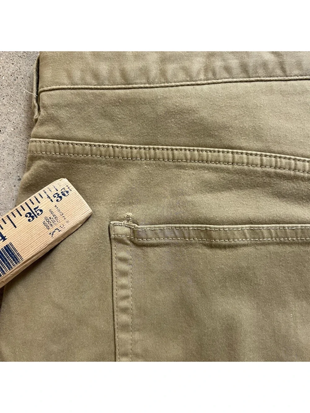 Peter Millar Pants Mens 42 Khaki Sateen Five Pocket Classic Fit Golf